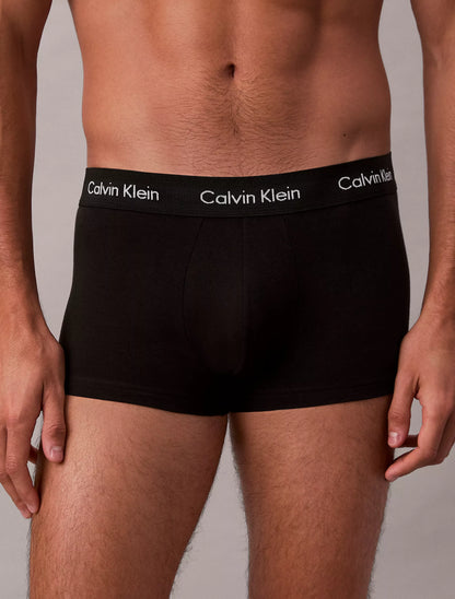Cklein Cotton Stretch 3-Pack Low Rise Trunk