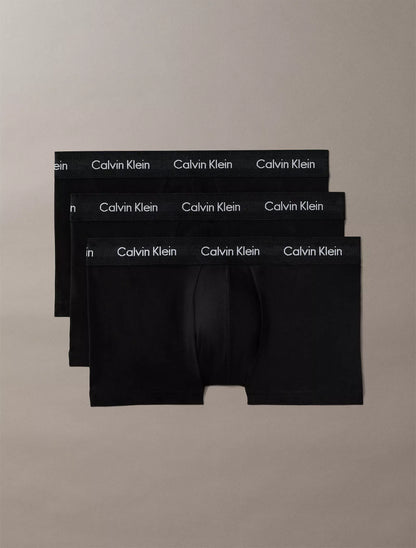 Cklein Cotton Stretch 3-Pack Low Rise Trunk