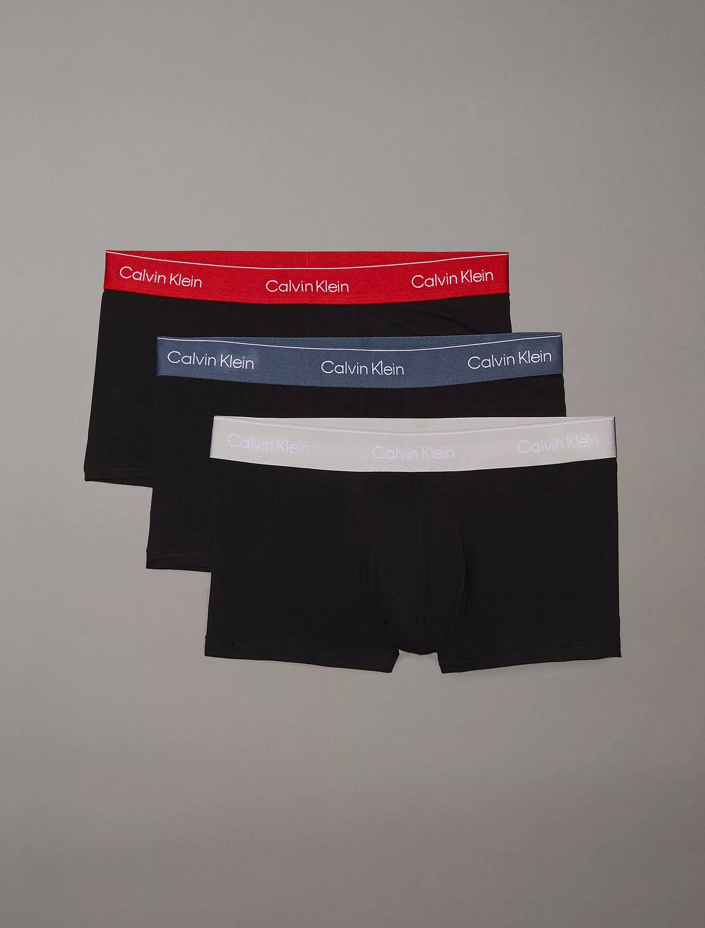 Cklein Icon Cotton Stretch 3-Pack Low Rise Trunk