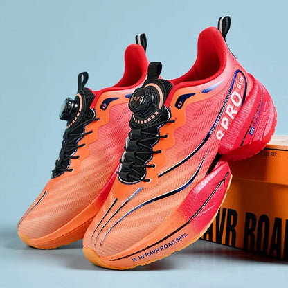 Zapatillas deportivas con placa de carbono, ligeras y transpirables para mujer
