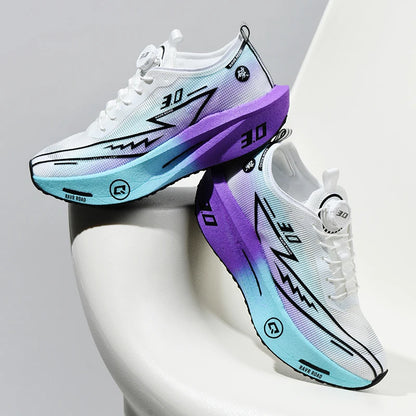 Zapatillas de correr para hombre, ligeras y transpirables de malla para entrenamiento
