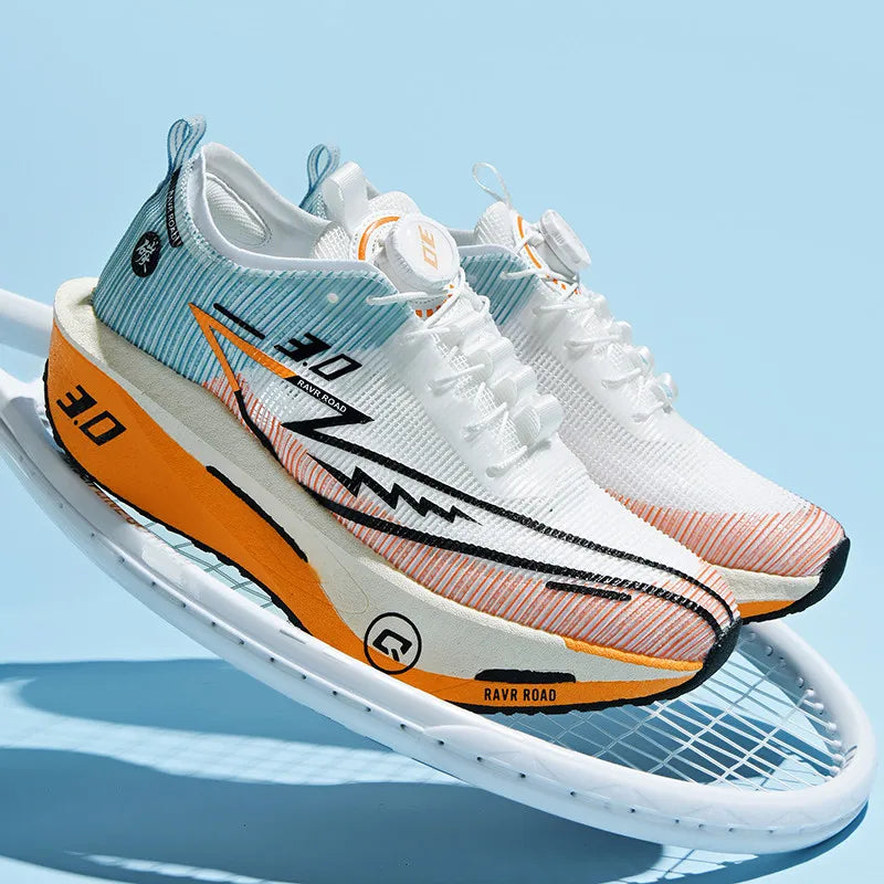Zapatillas de correr para hombre, ligeras y transpirables de malla para entrenamiento
