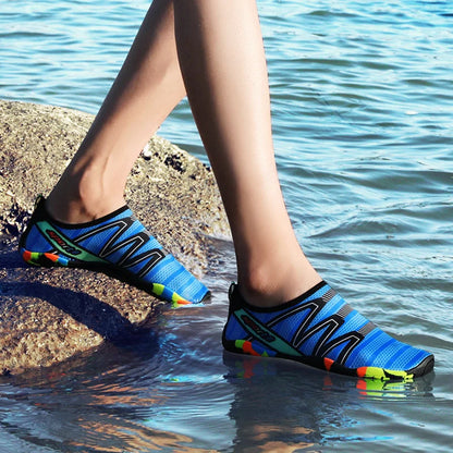Zapatos acuáticos de secado rápido para playa, unisex, para natación, surf, descalzos, contra corriente, ligeros, para verano