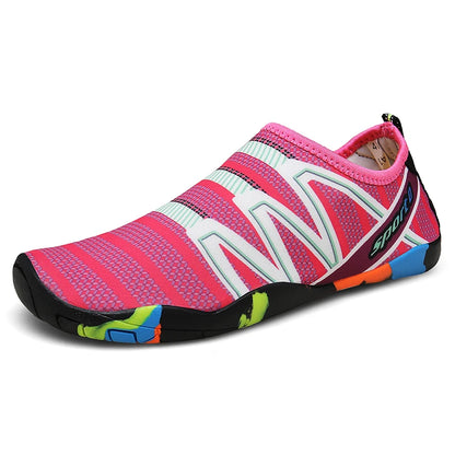 Zapatos acuáticos de secado rápido para playa, unisex, para natación, surf, descalzos, contra corriente, ligeros, para verano