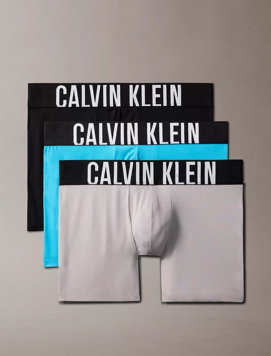 CKlein Calzoncillos bóxer Intense Power Micro (paquete de 3)