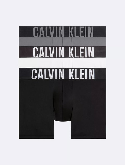 CKlein Calzoncillos bóxer Intense Power Micro (paquete de 3)