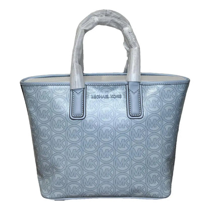 VCOLL Bolso mini tote Michael Kors nuevo en embalaje original, hermoso color azul claro