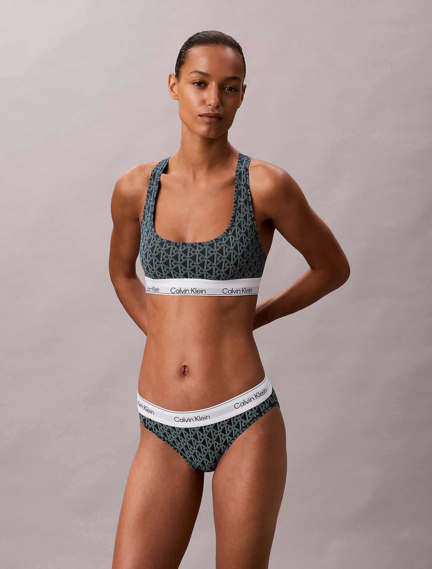 CKlein Icon Cotton Modal Unlined Bralette - Sujetador