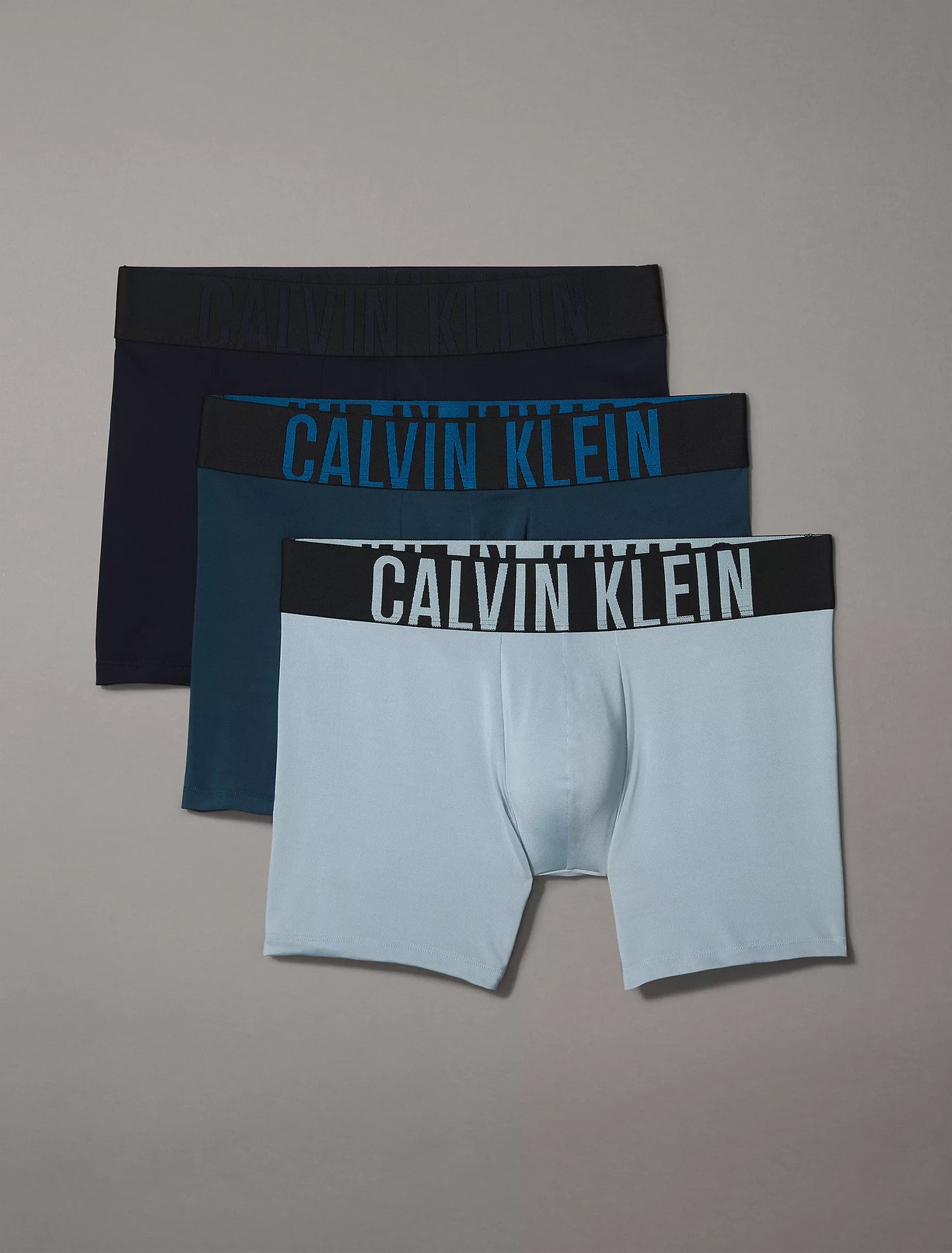 CKlein Calzoncillos bóxer Intense Power Micro (paquete de 3)