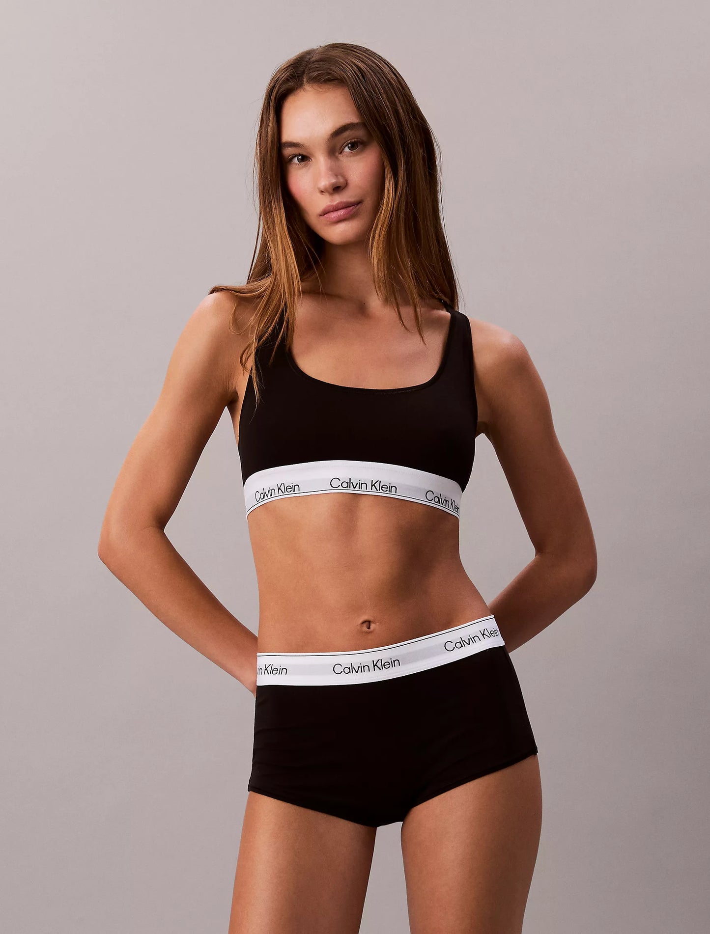 CKlein Icon Cotton Modal Unlined Bralette - Sujetador