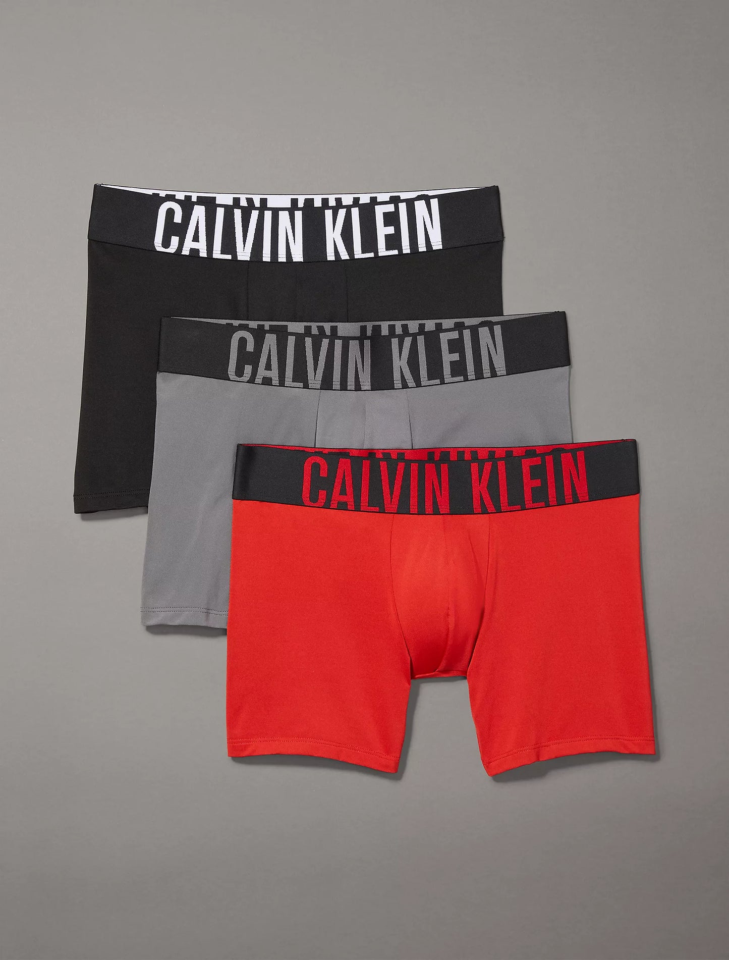 CKlein Calzoncillos bóxer Intense Power Micro (paquete de 3)