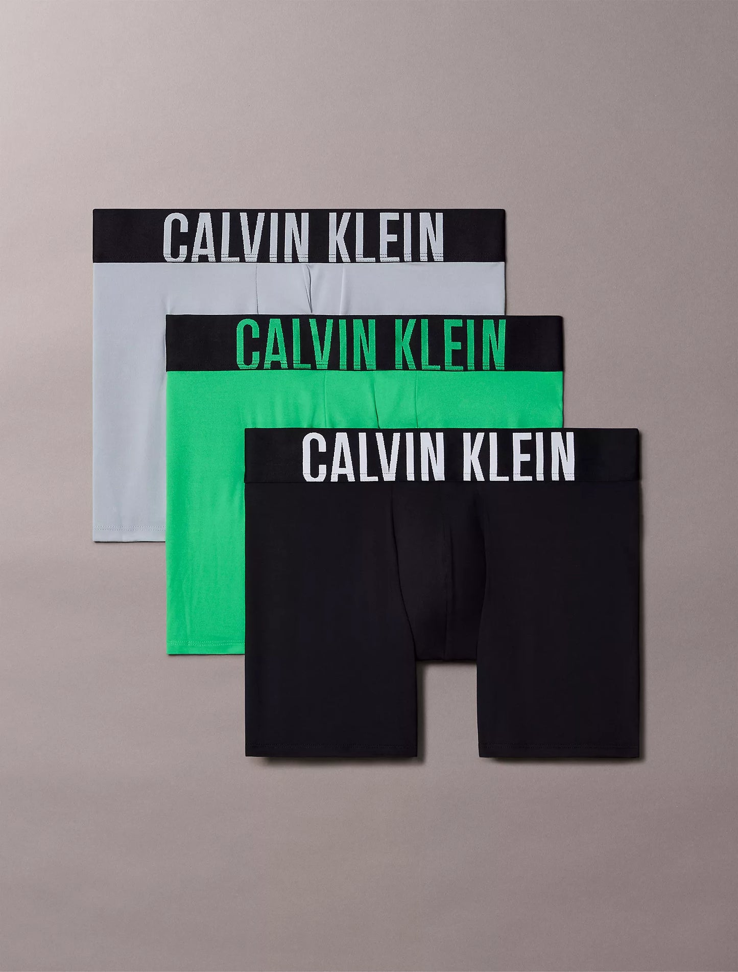 CKlein Calzoncillos bóxer Intense Power Micro (paquete de 3)